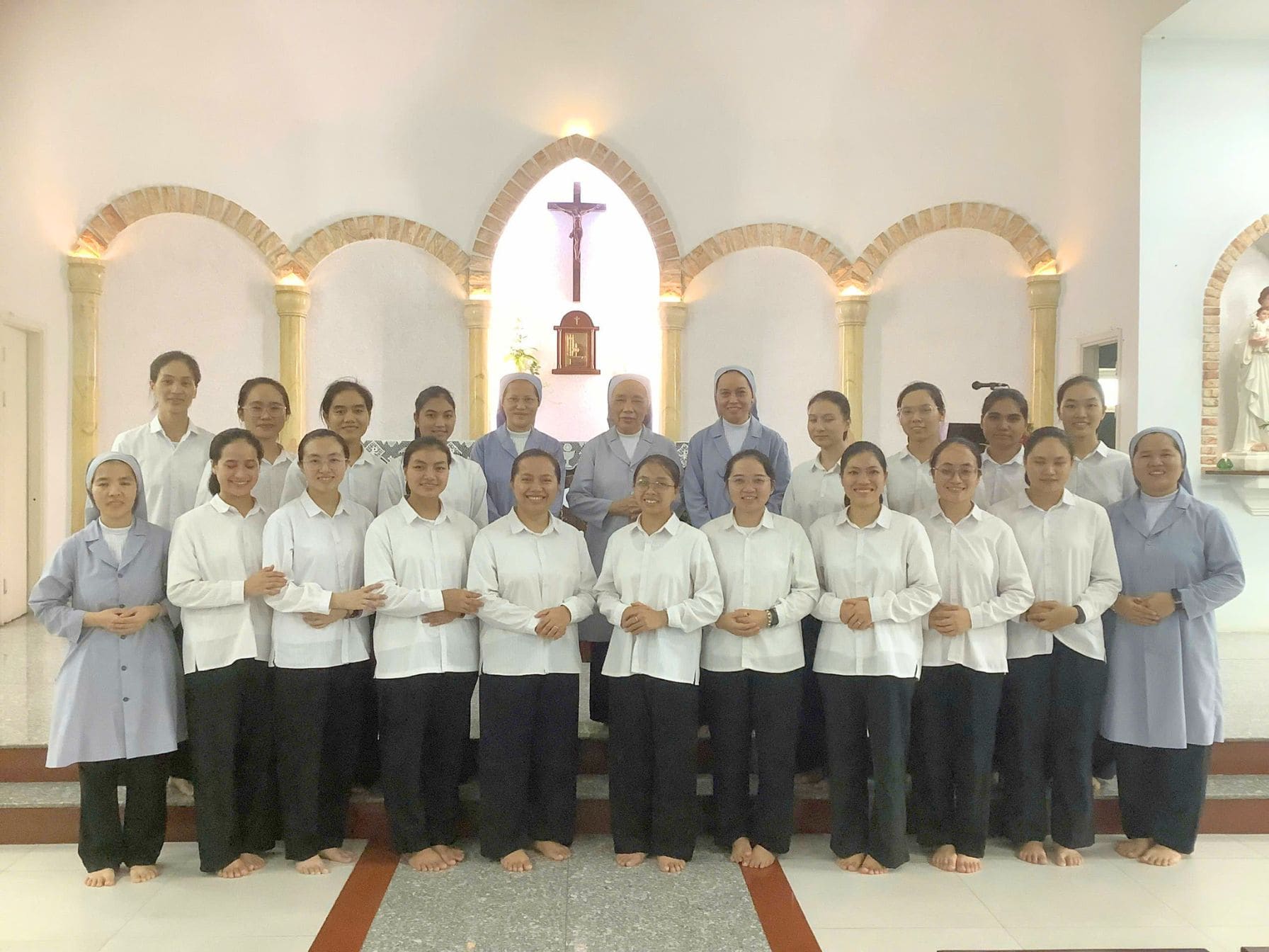 17 Tân Thỉnh Sinh Gia Nhập Thỉnh Viện Stella Maris