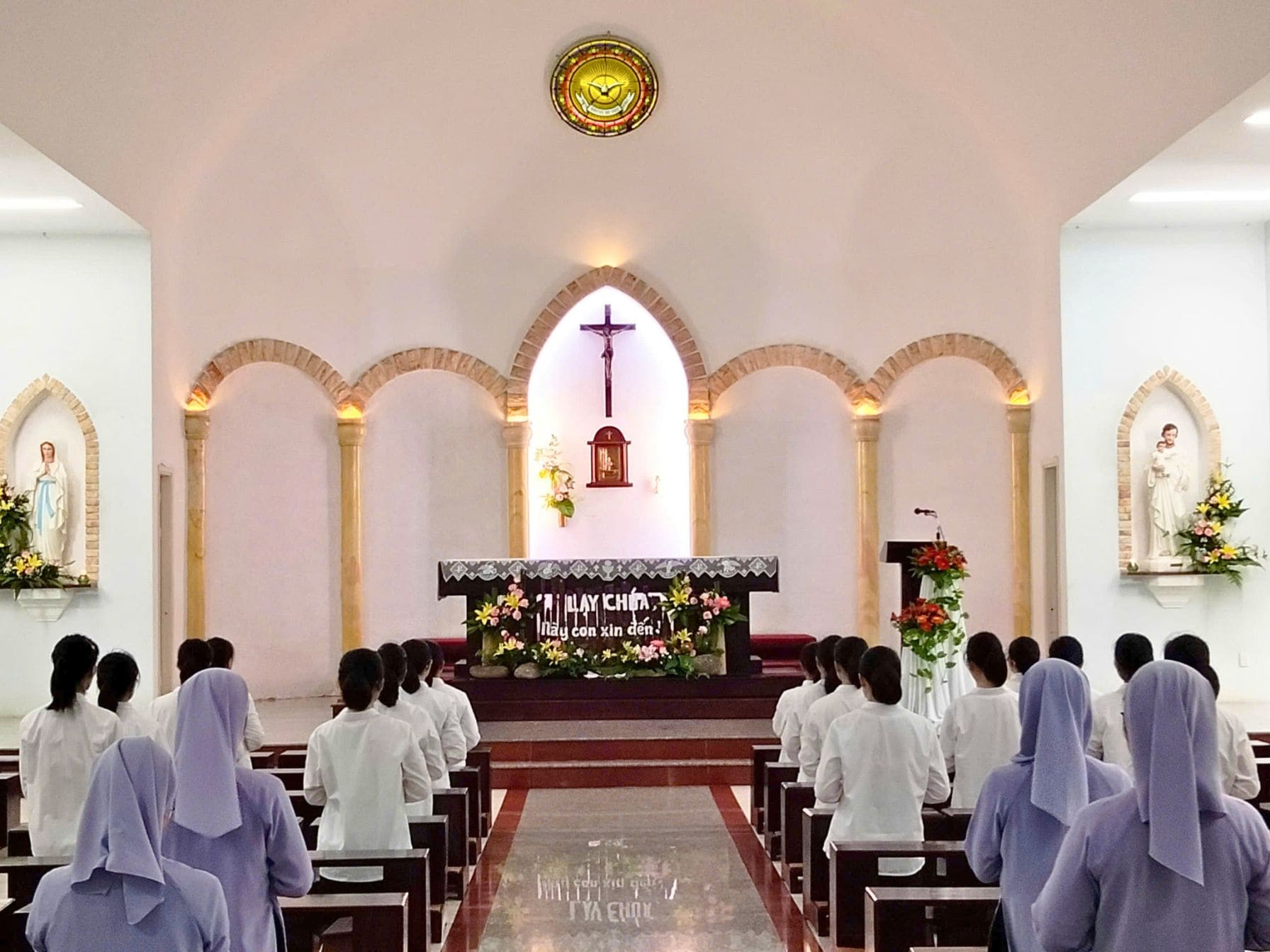 17 Tân Thỉnh Sinh Gia Nhập Thỉnh Viện Stella Maris