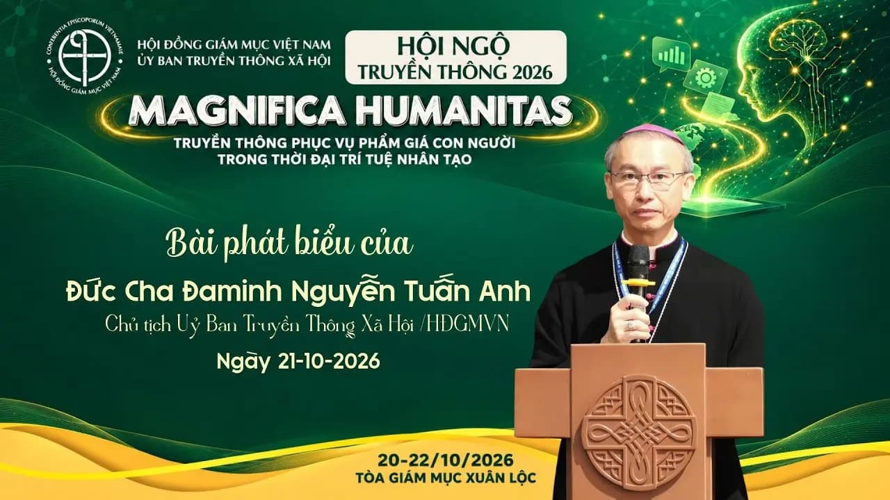 Bài Phát Biểu của Đức Cha Đaminh Nguyễn Tuấn Anh - Khai Mạc Hội Ngộ Mục Vụ Truyền Thông