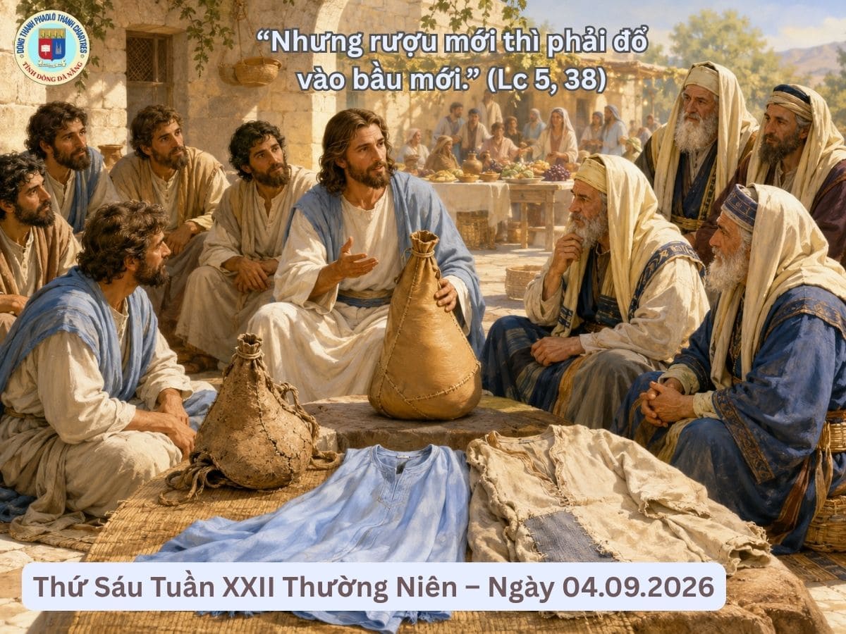 Suy Niệm Lời Chúa - Thứ Sáu Tuần XXII Thường Niên - Ngày 04/09/2026