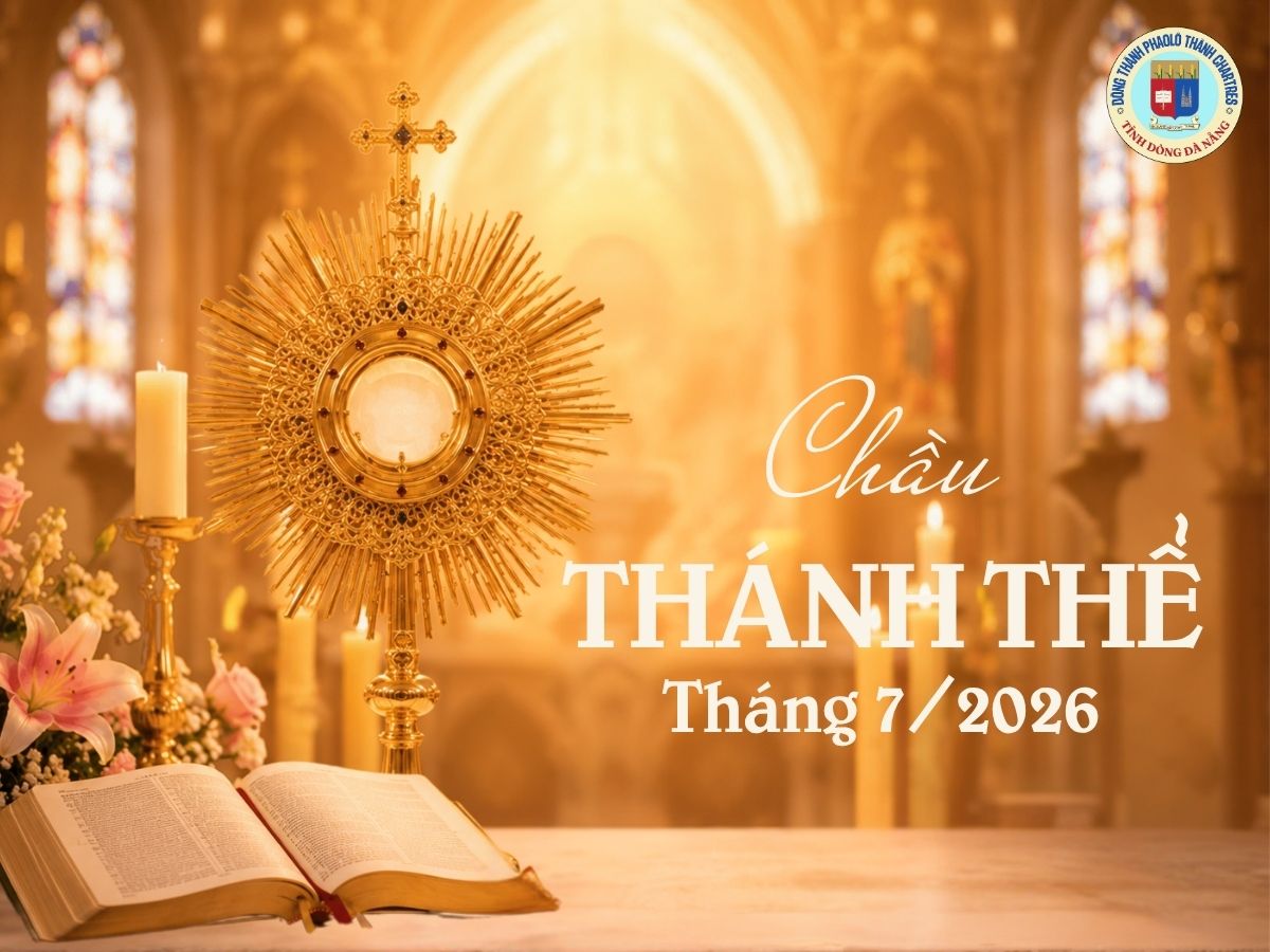 Chầu Thánh Thể Tháng 07/2026