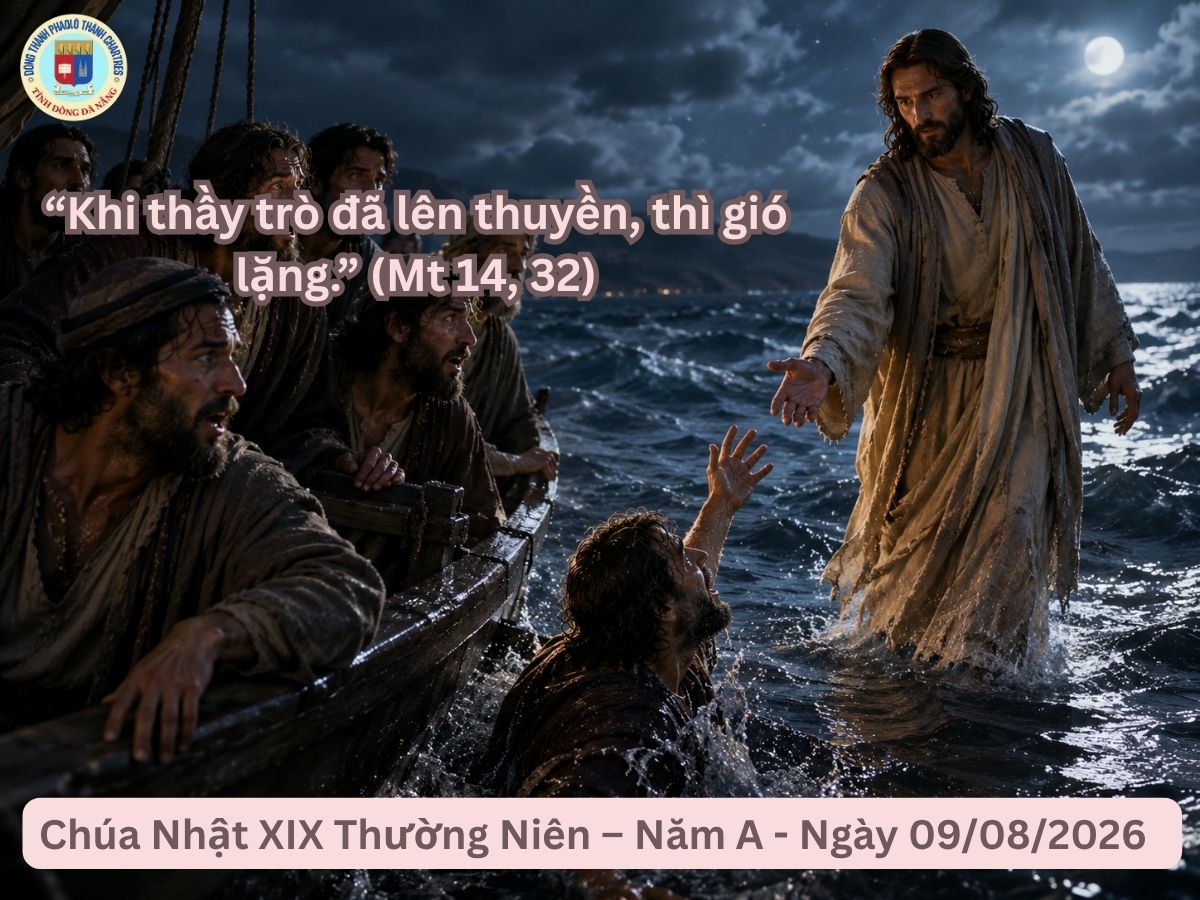 Suy Niệm Lời Chúa - Chúa Nhật XIX Thường Niên – Năm A - Ngày 09/08/2026
