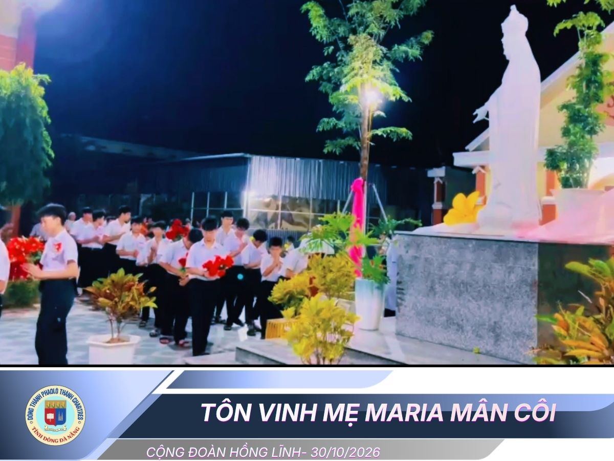 Tôn Vinh Mẹ Maria Mân Côi