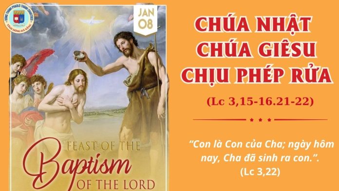 CHÚA NHẬT CGS CHỊU PHÉP RỬA