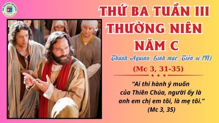 THỨ 3 TUẦN 3 THƯỜNG NIÊN C