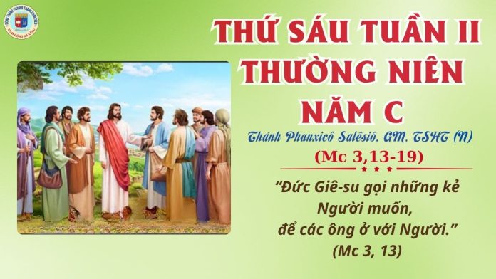 THỨ 6 TUẦN 2 THƯỜNG NIÊN C