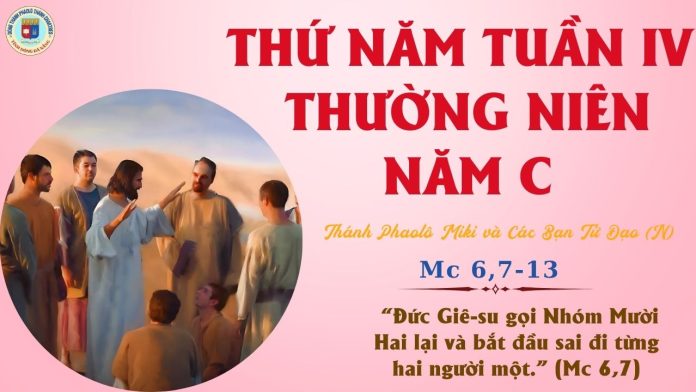 THỨ 5 TUẦN 4 THƯỜNG NIÊN C