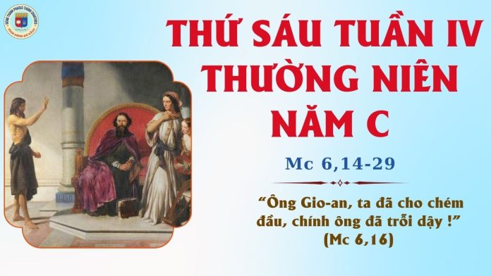 THỨ 6 TUẦN 4 THƯỜNG NIÊN C