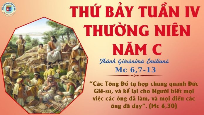 THỨ 7 TUẦN 4 THƯỜNG NIÊN C