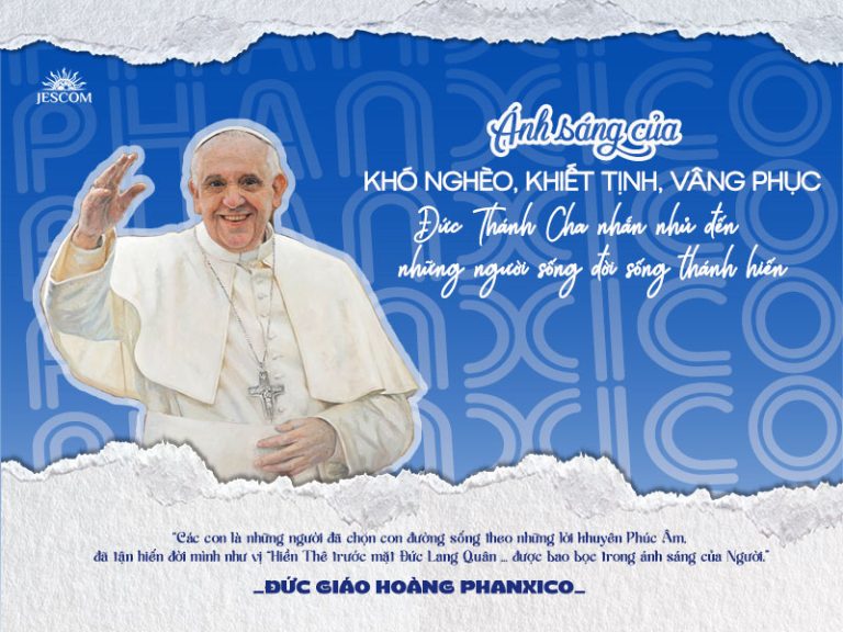 Đức Thánh Cha Nhắn Nhủ Những Người Sống Đời Thánh Hiến
