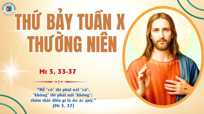 14.6 THỨ 7 TUẦN 10TN