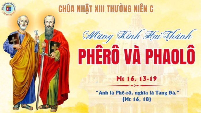 29.6 LỄ THÁNH PHERO VÀ PHAOLO
