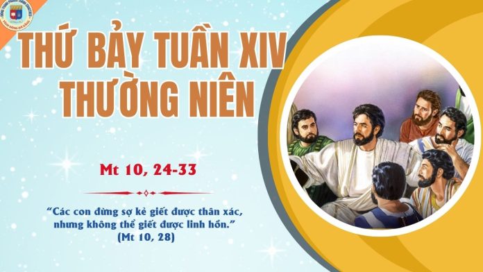 12.7 THỨ 7 TUẦN 14 TNC