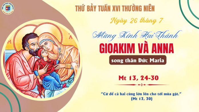 26.7 Thánh Gioakim và Anna