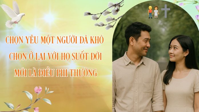 Chon yeu mot nguoi da kho