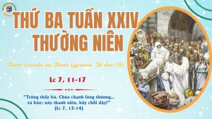 16.9 THỨ 3 TUẦN 24 TNC