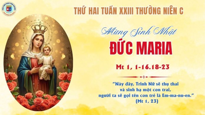 8.9 SINH NHẬT ĐỨC MẸ