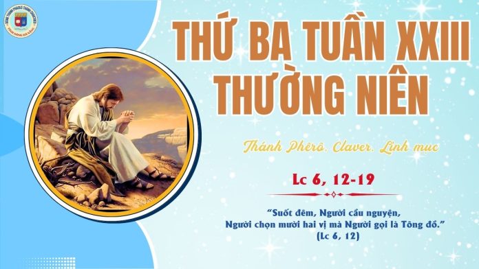 9.9 THỨ BA TUẦN 23 TNC