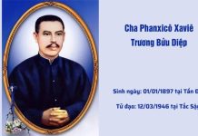Cha Phanxicô Trương Bửu Diệp Sẽ Được Phong Chân Phước Vào Ngày 2/7/2026