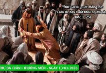 SNLC – THỨ BA TUẦN I THƯỜNG NIÊN – Mc 1, 21- 28