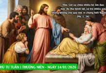 SNLC – THỨ TƯ TUẦN I THƯỜNG NIÊN – Mc 1, 29-39