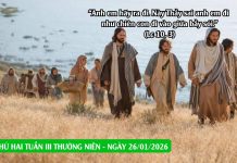 SNLC – THỨ HAI TUẦN III THƯỜNG NIÊN – Lc 10, 1-9