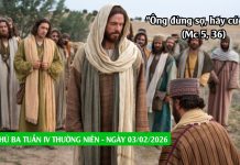 SNLC – THỨ BA TUẦN IV THƯỜNG NIÊN – Mc 5, 21-43