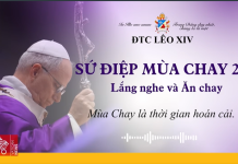Sứ Điệp Mùa Chay 2026: Lắng Nghe Và Ăn Chay – Mùa Chay Là Thời Gian Hoán Cải