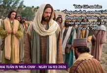 SNLC – THỨ HAI TUẦN IV MÙA CHAY – Ga 4, 43- 54