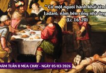 SNLC – THỨ NĂM TUẦN II MÙA CHAY – Lc 16, 19-31