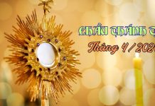 Chầu Thánh Thể Tháng Tư – 2026