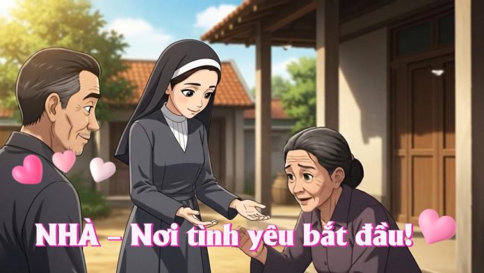 NHA NOI TINH YEU BAT DAU-Cover