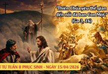 SNLC – THỨ TƯ TUẦN II PHỤC SINH – Ga 3, 16-21