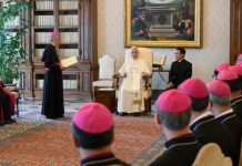 Đức Thánh Cha Tiếp Kiến Các Giám Mục Việt Nam