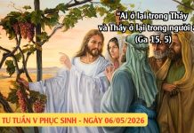 SNLC – THỨ TƯ TUẦN V PHỤC SINH – Ga 15, 1-8
